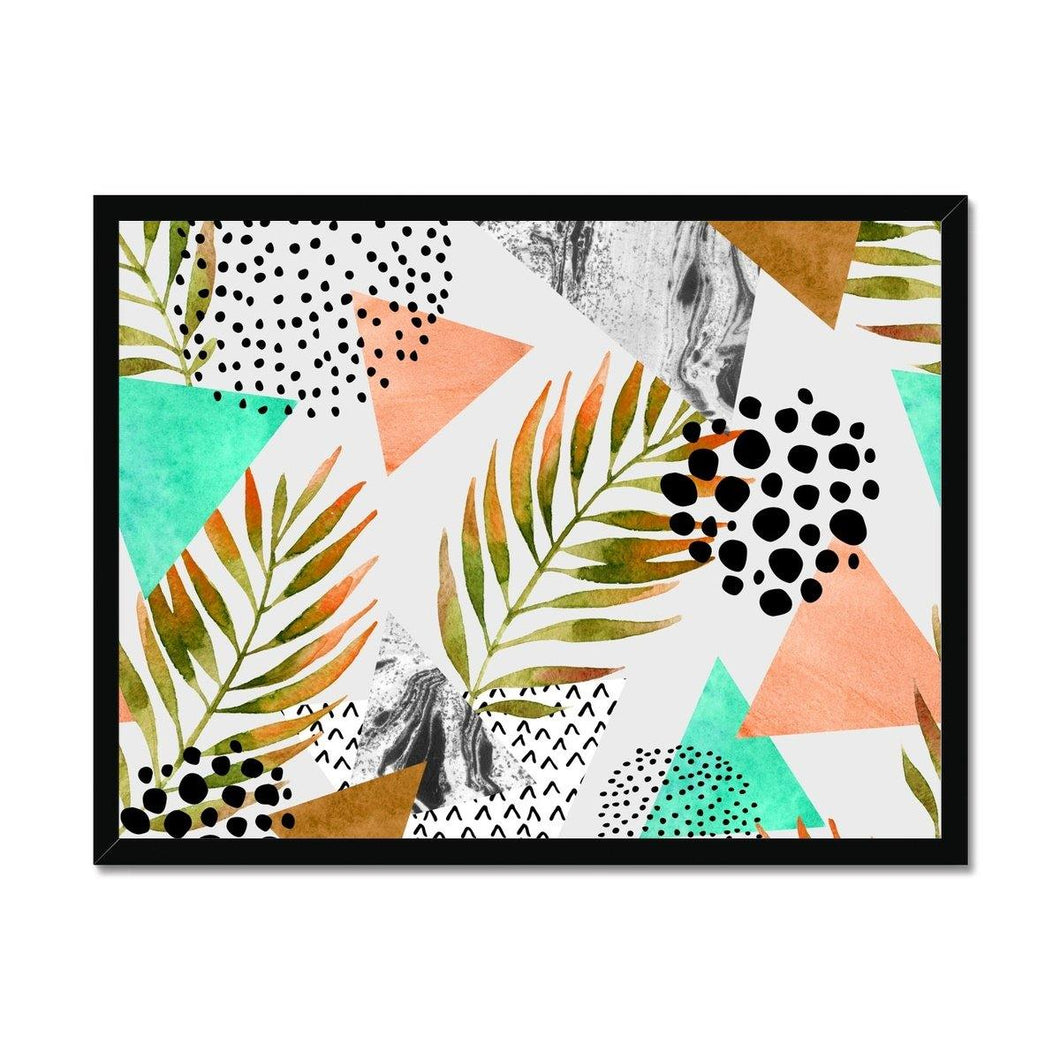 Framed Print - hello dat